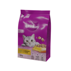 Храна Whiskas с пилешко и зеленч. 300гр. 