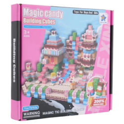 Игра магнитни блокчета magic candy 100ч.