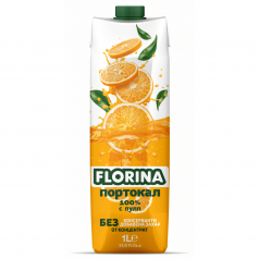 Натурален сок Florina Портокал 100% 1л