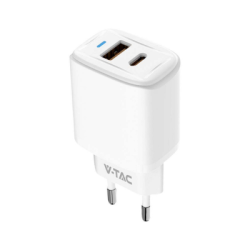 Зарядно 20w1pd+1qc бяло 23580