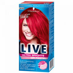 Боя за коса Live №92 червен