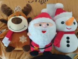 Плюшени играчки коледен микс 20см